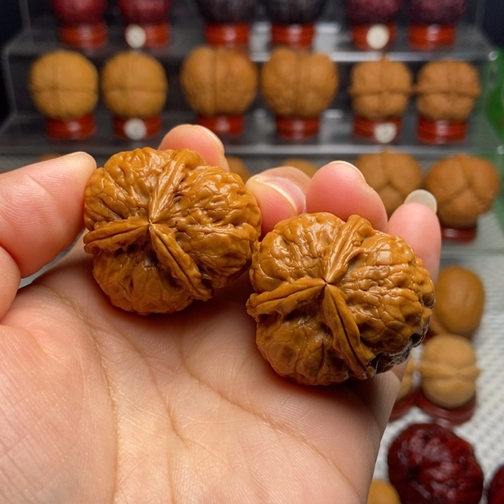 把件文玩核桃铁三角16