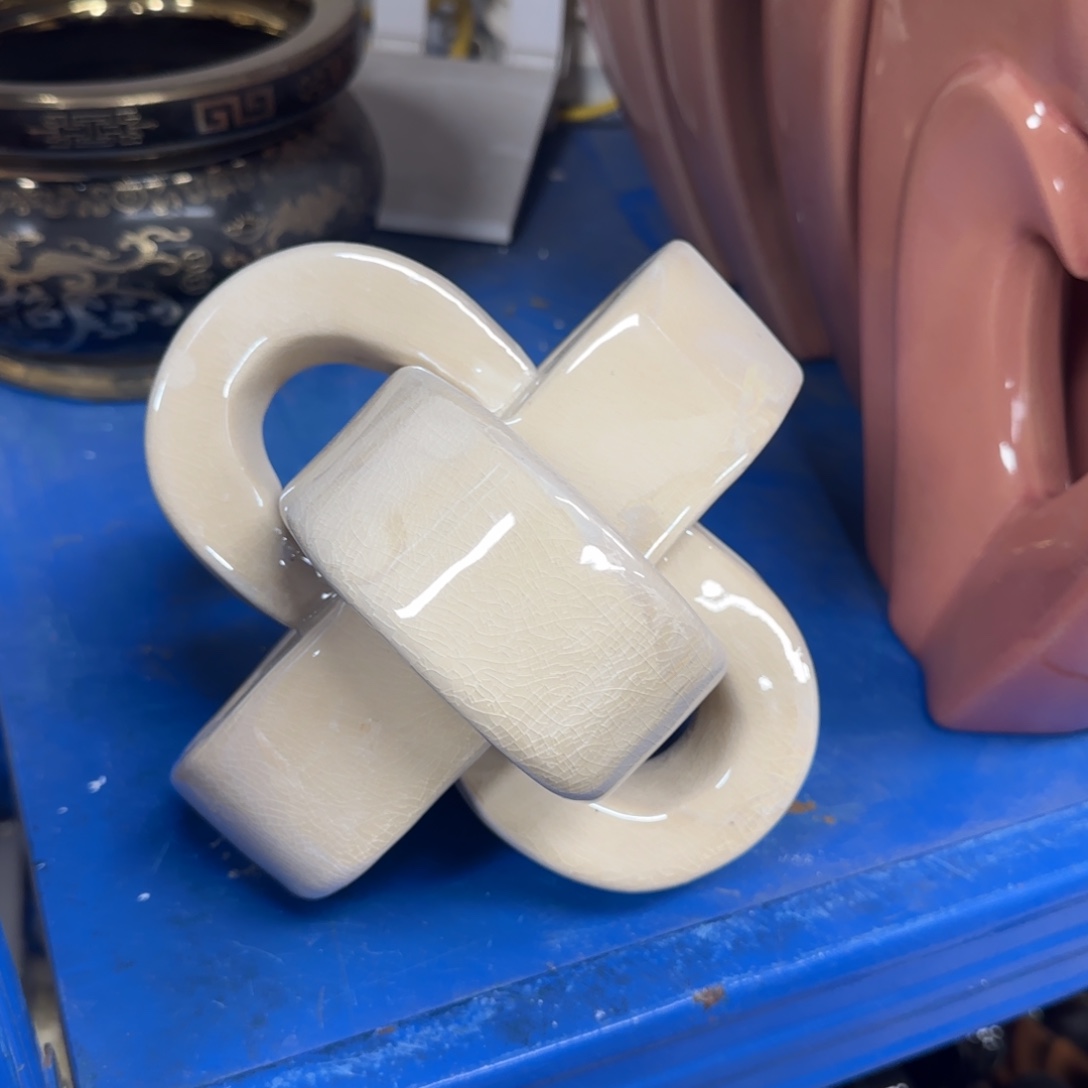 瓷片陶瓷工艺花瓶摆件