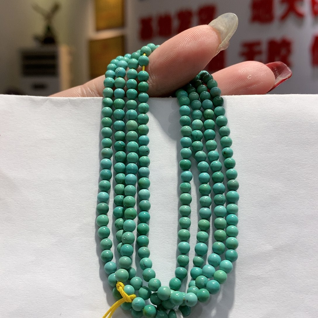 绿松石长链未镶嵌
