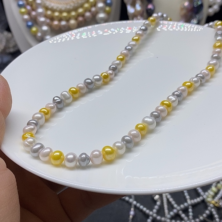 颈饰淡水珍珠未镶嵌