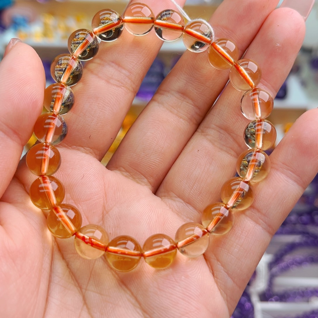 M***g手串水晶未镶嵌天然保真