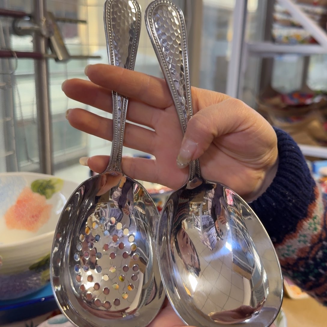 瓷高档304短柄大头勺➕漏勺1套