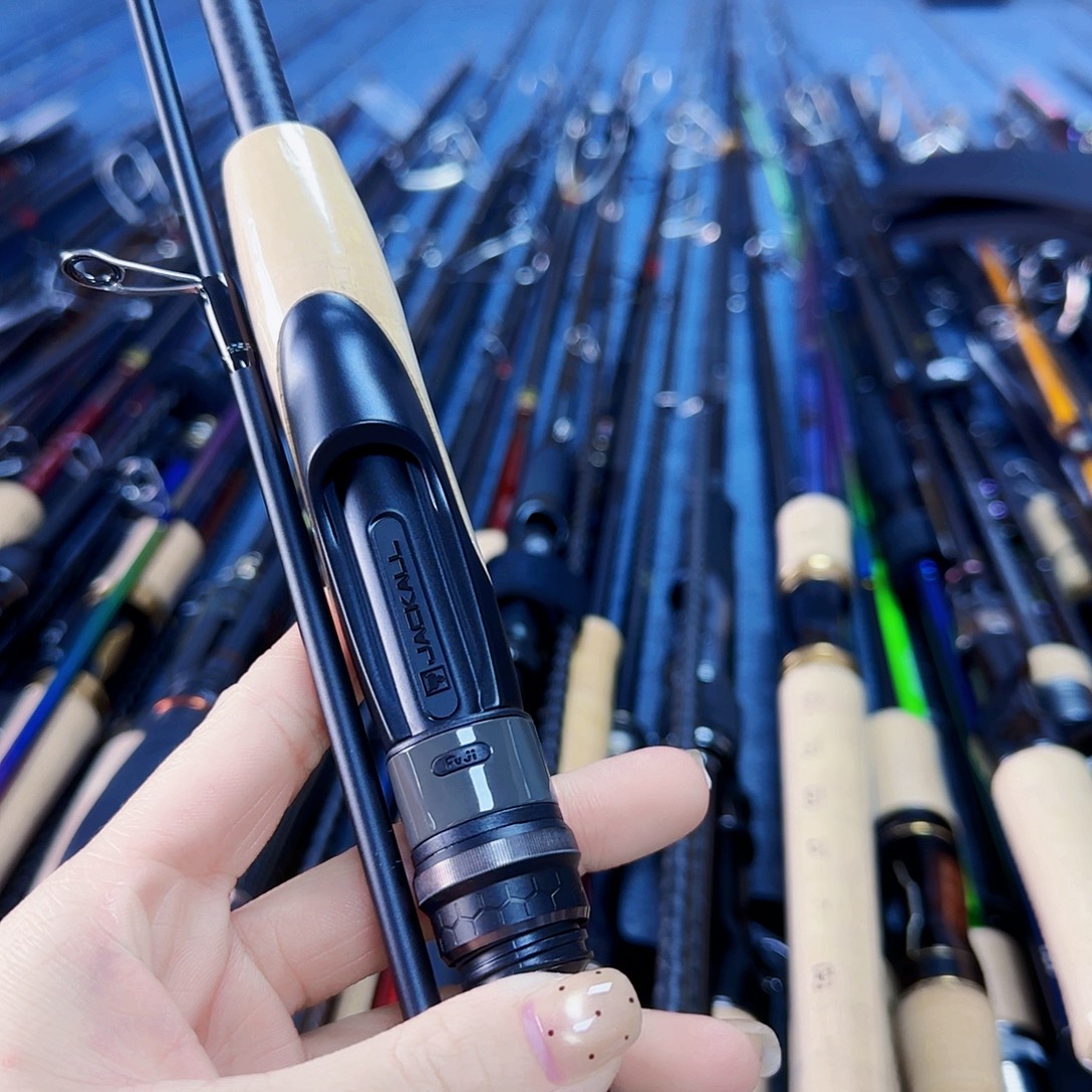 钟***生3.8m碳素路亚竿直柄杆链接