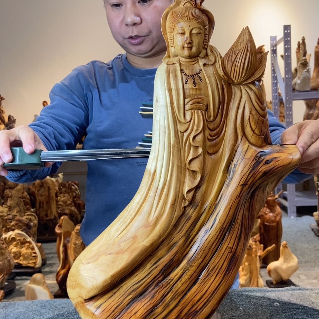 柏木（崖柏）太行崖柏根雕摆件