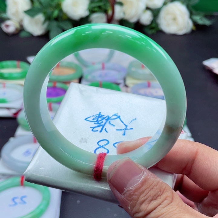 未镶嵌手镯翡翠幸**神翡翠