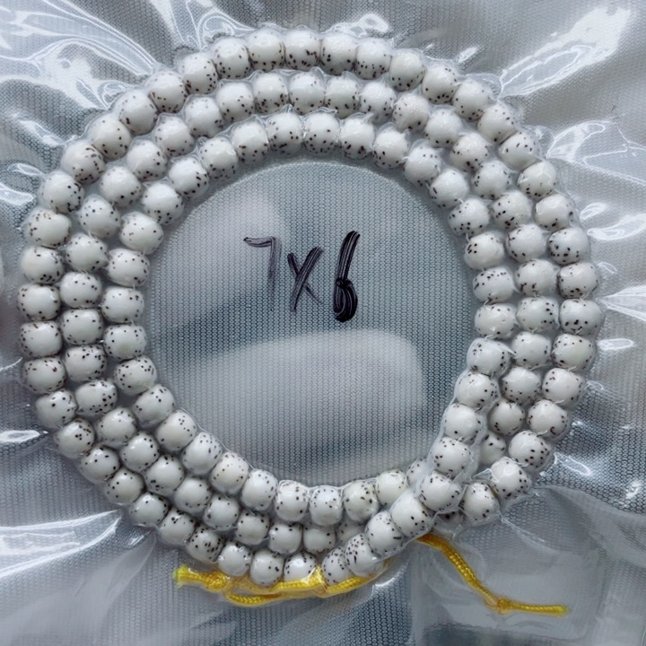 星月菩提手串7原生态顺白108