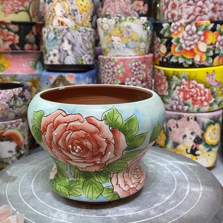 景德镇艺术手绘作品