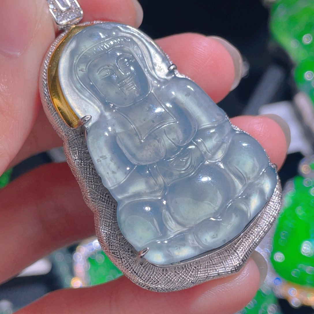 翡翠吊坠(不含链)未镶嵌