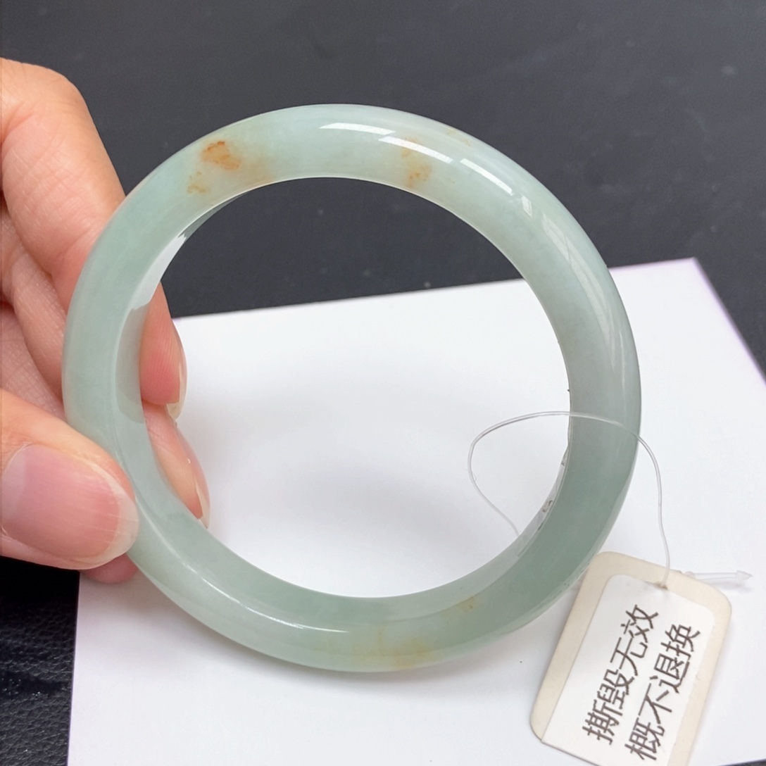 翡翠手镯未镶嵌58-59正圈