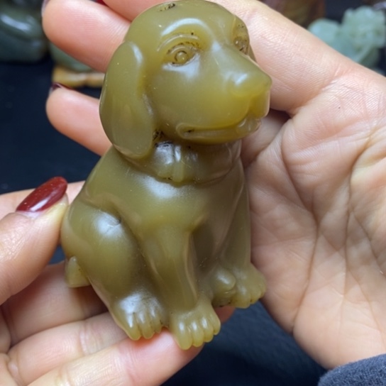 和田玉（糖玉）挂件未镶嵌