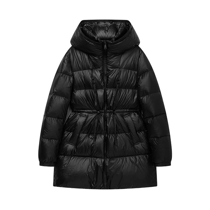 【小花专属】黑金收腰羽绒N8459