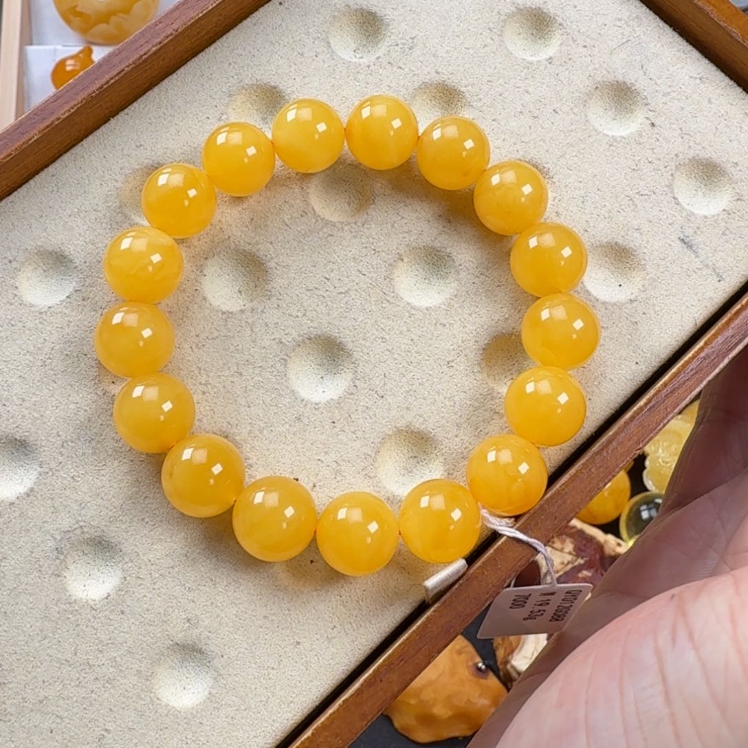 微****蜜蜡未镶嵌手链蜜蜡