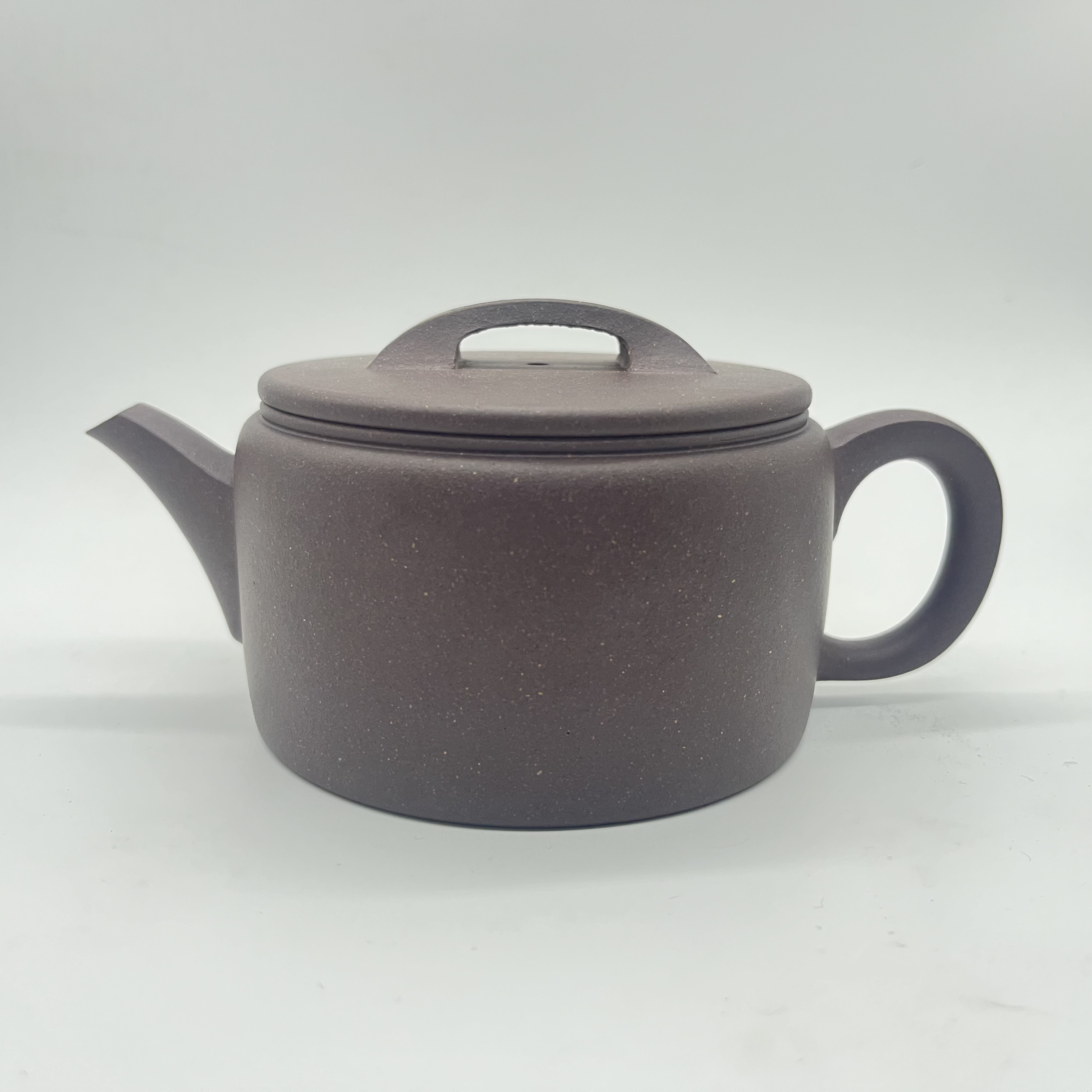 宜兴紫砂清灰大汉瓦270cc纯手工精美汉瓦壶