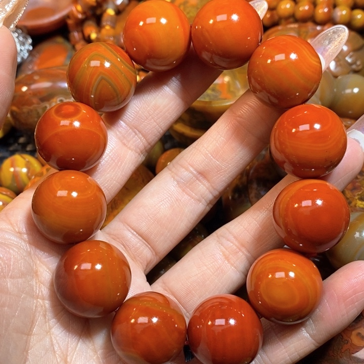 玛瑙/玉髓手链未镶嵌强****们