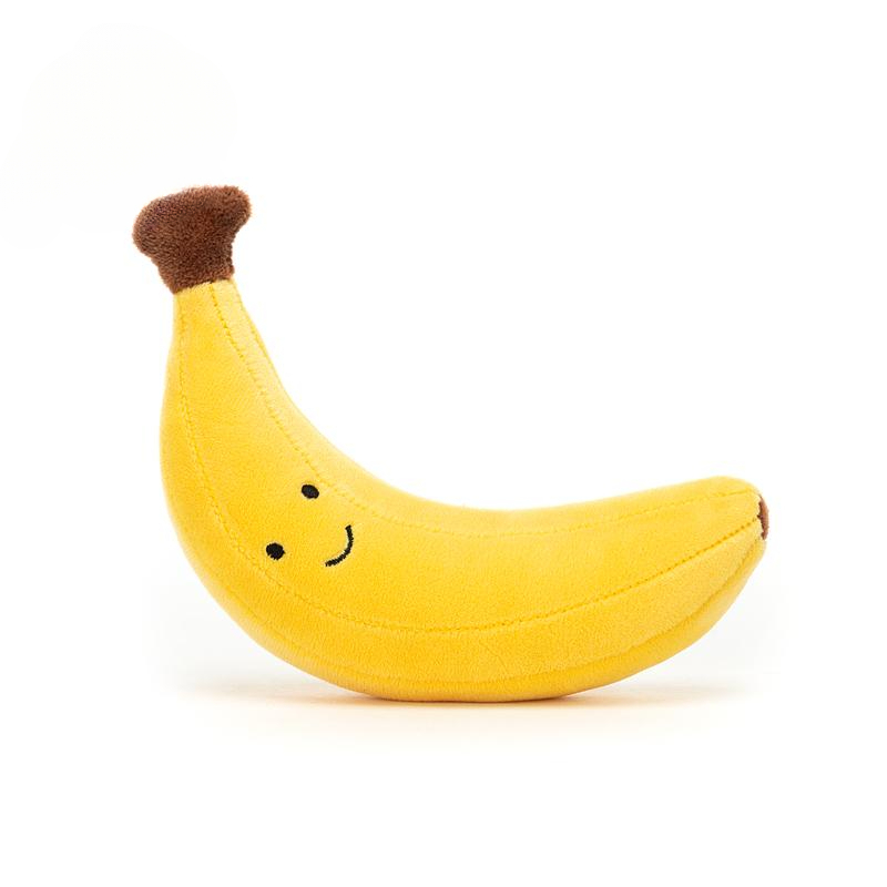 英国美味香蕉毛绒水果玩具宝宝柔软安抚玩偶公仔节日礼物