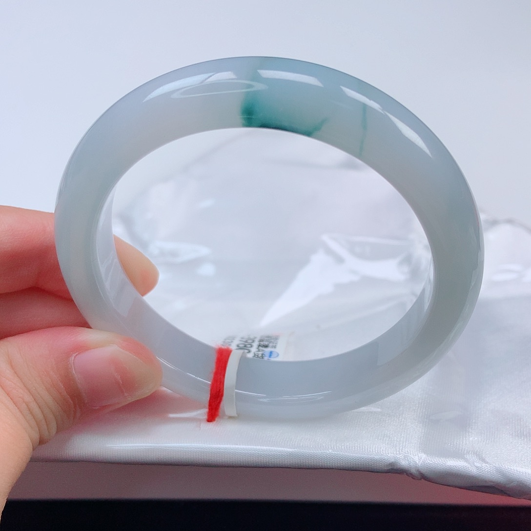 翡翠手镯未镶嵌54正圈