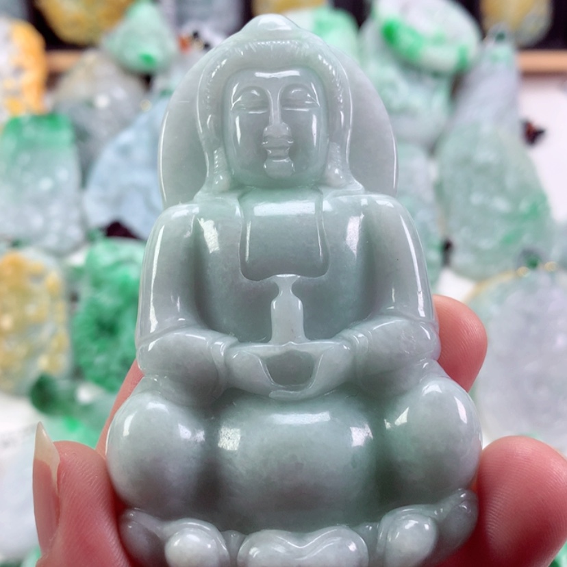 【闪购商品】翡翠吊坠(不含链)未镶嵌