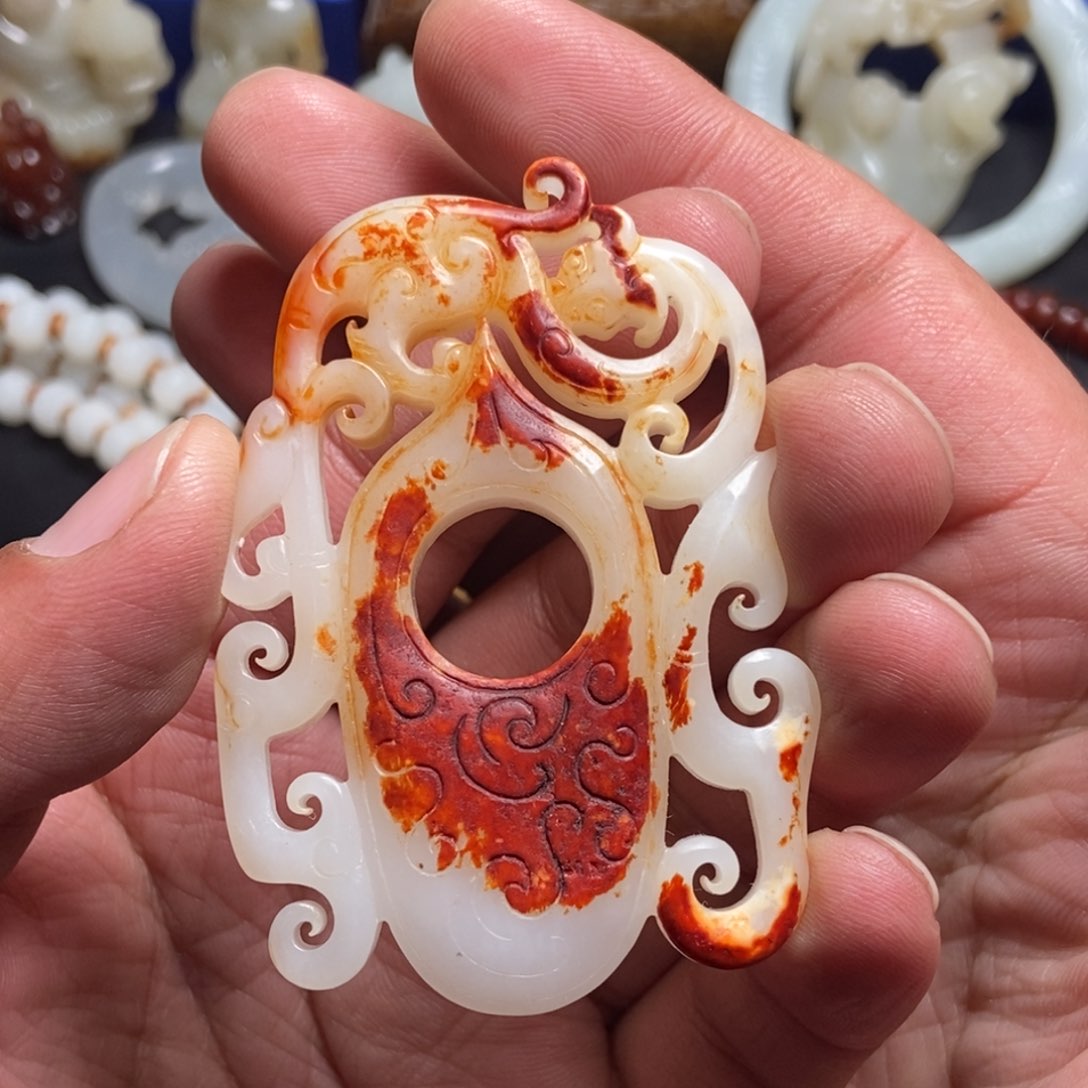 和田玉挂件未镶嵌