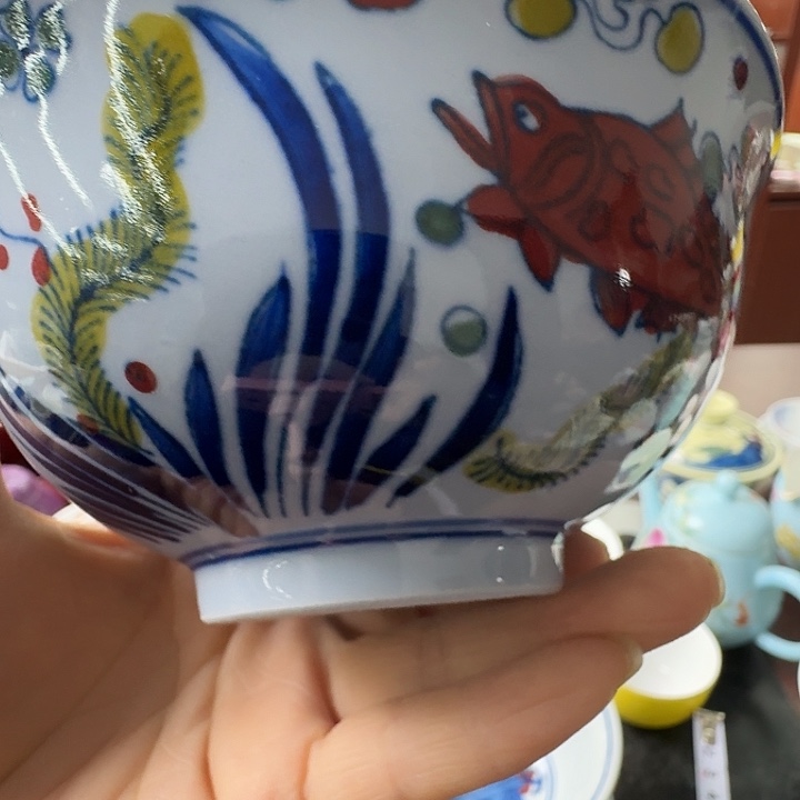 摆件景德镇陶瓷老厂瓷109