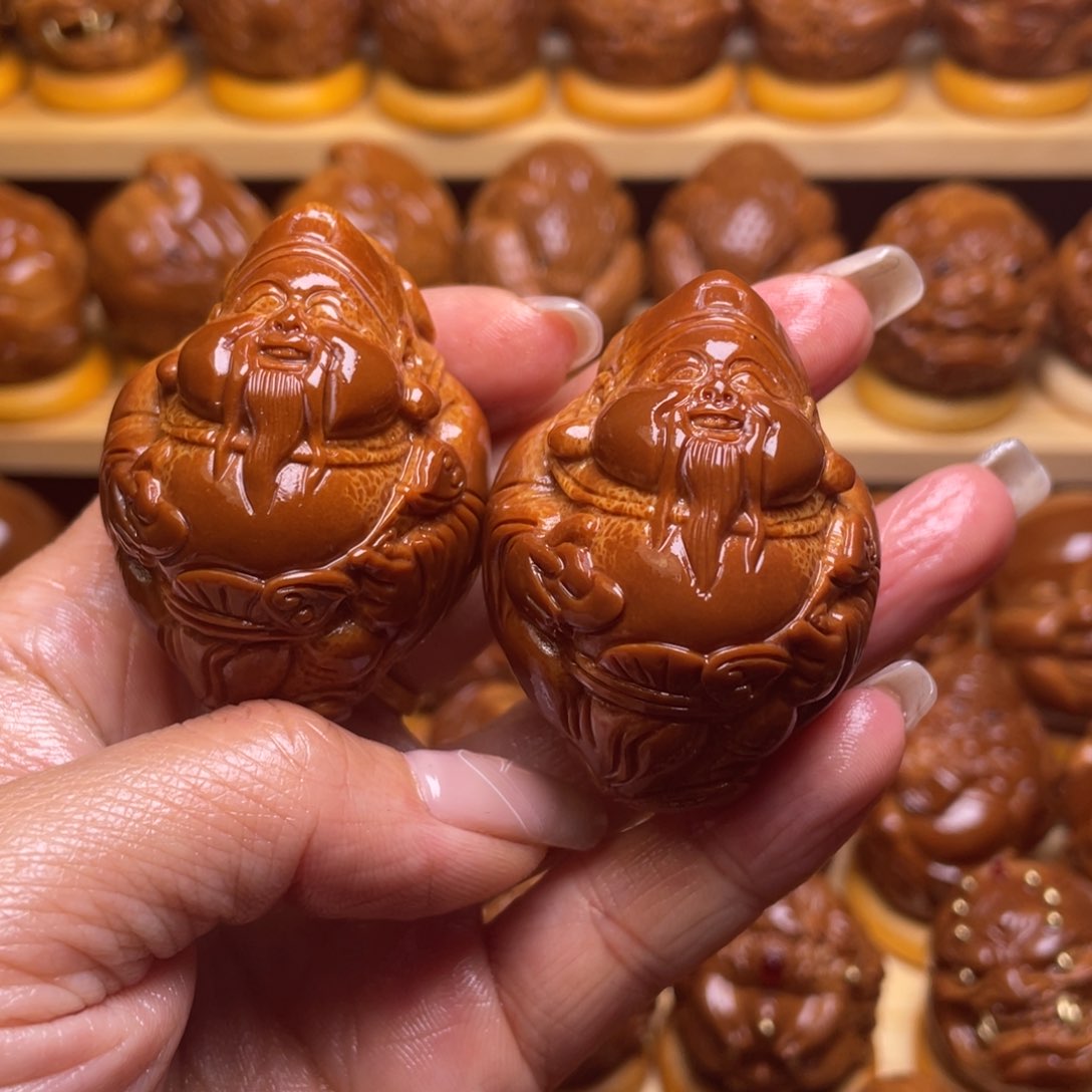 橄榄核把件大****！巴西大橄榄