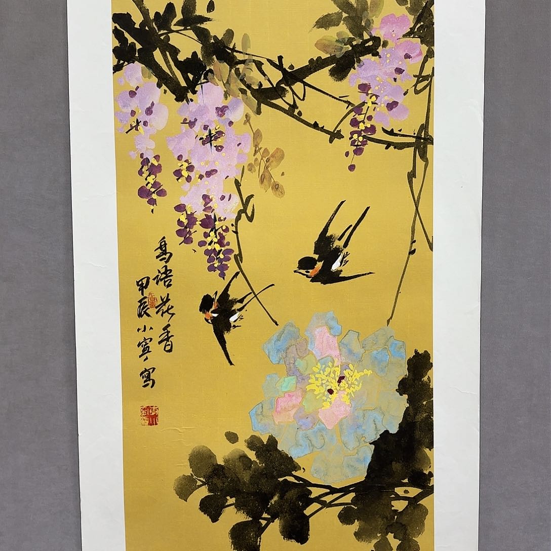 国画国画纯手绘作品请放心去藏