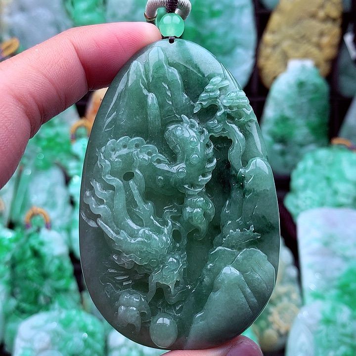 翡翠吊坠(不含链)未镶嵌