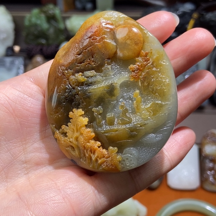 颈饰未镶嵌和田玉