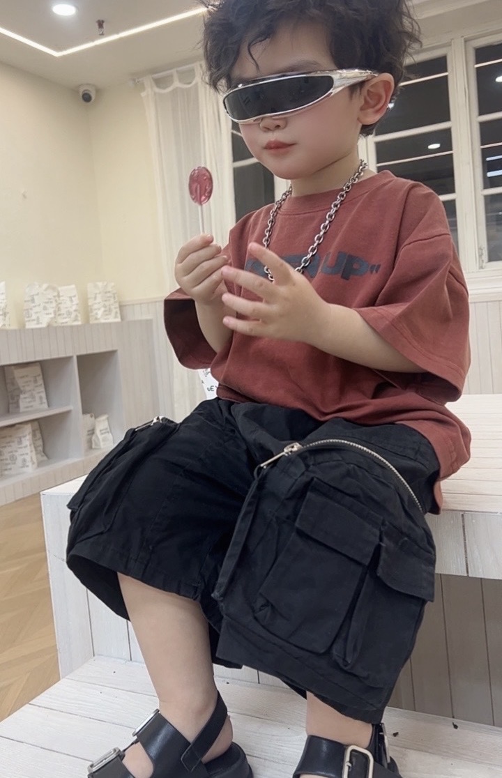 【棉逗熊春款】男童韩版春季休闲中大童百搭裤子-15188