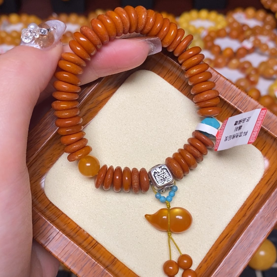 【闪购商品】蜜蜡手链未镶嵌手串