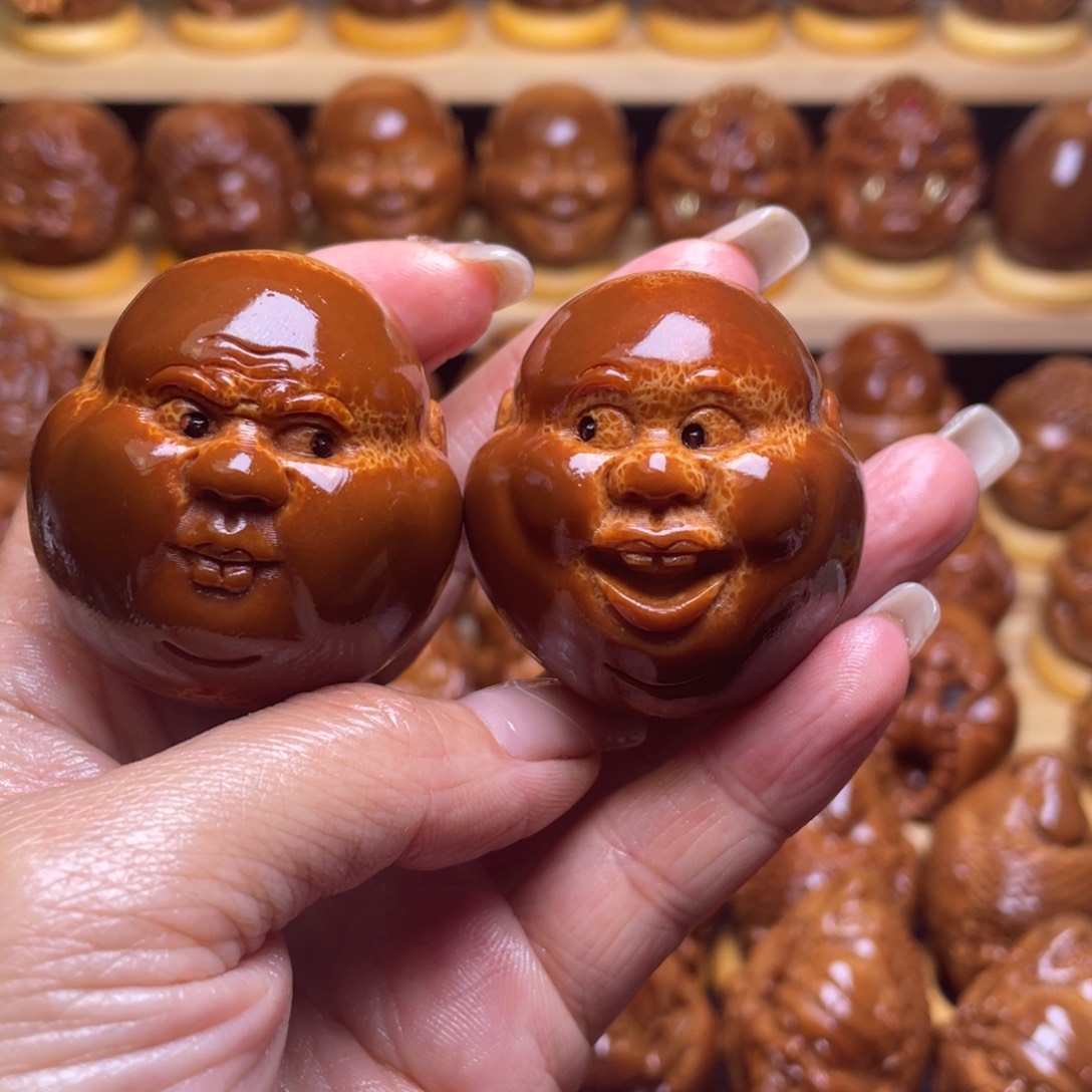 橄榄核把件庐****漆巴西大橄榄