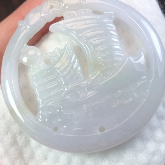 翡翠未镶嵌颈饰缅甸A货，每天下午1点半开播