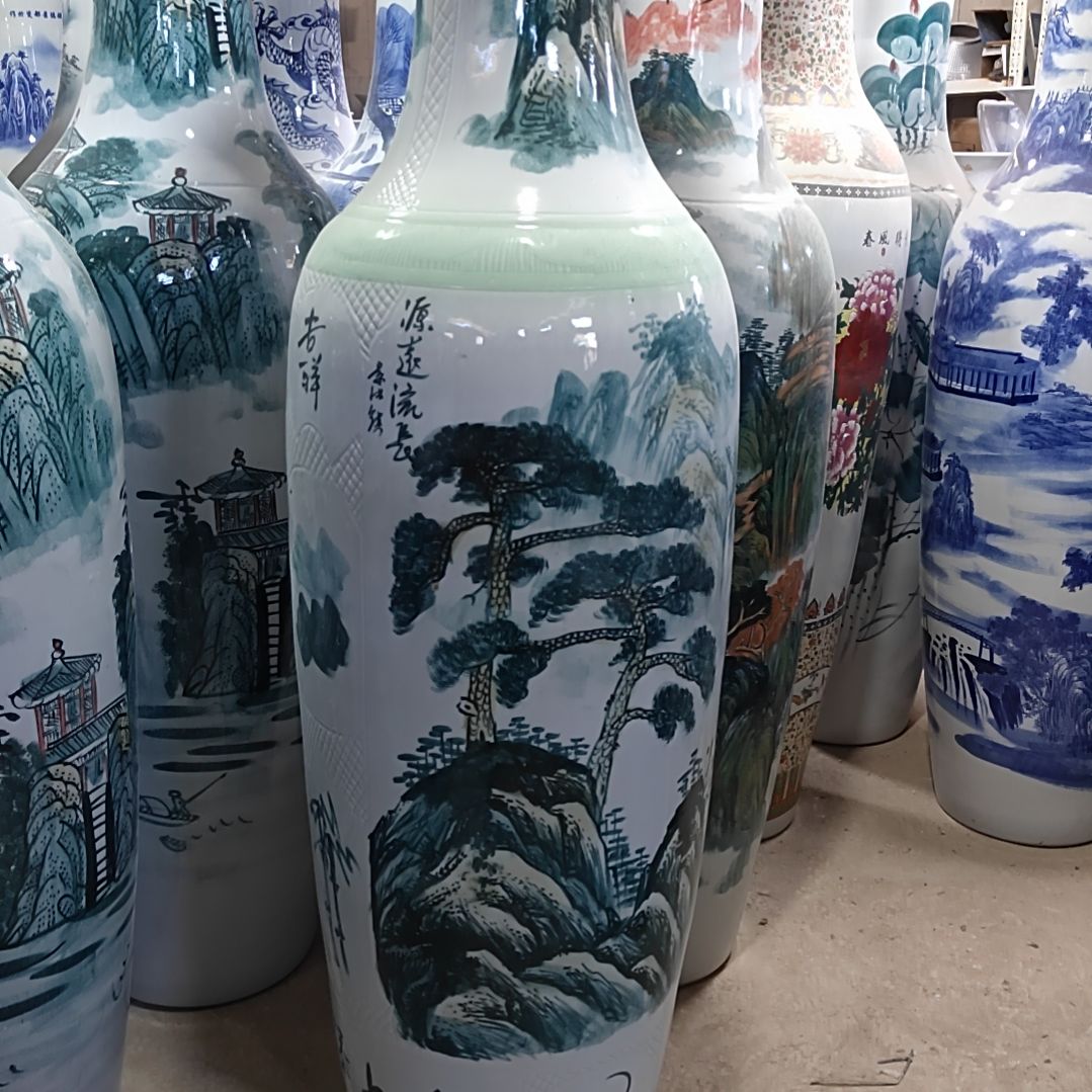 振***电瓶墨彩雕刻源远流长一个.14米