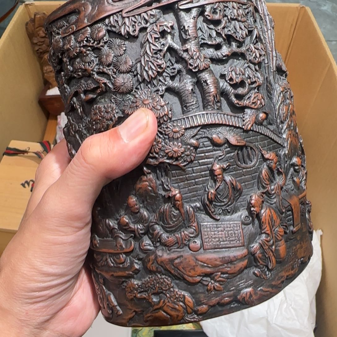 陶瓷孤品单件车里拍紫砂