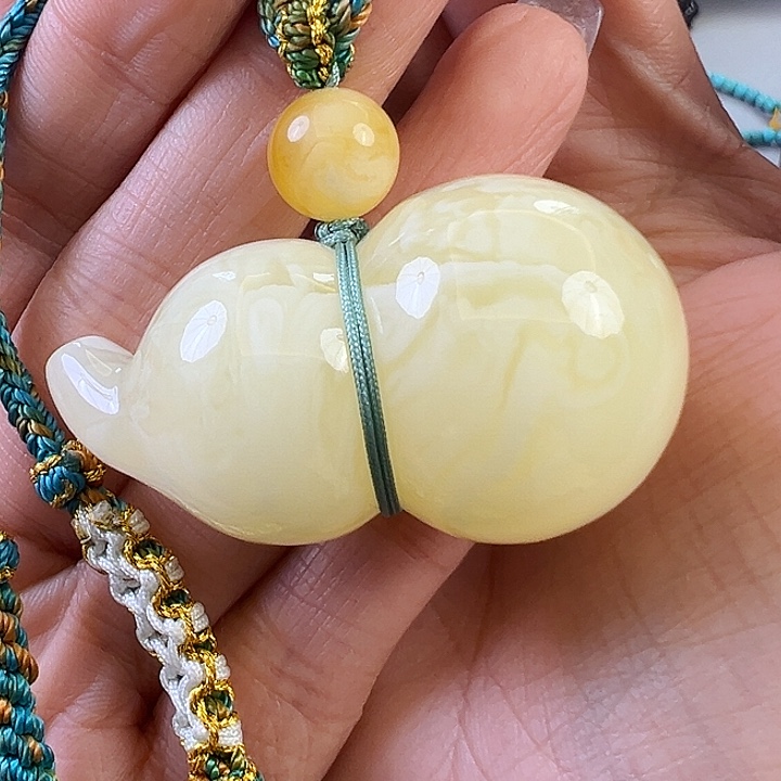蜜蜡颈饰未镶嵌蜜蜡