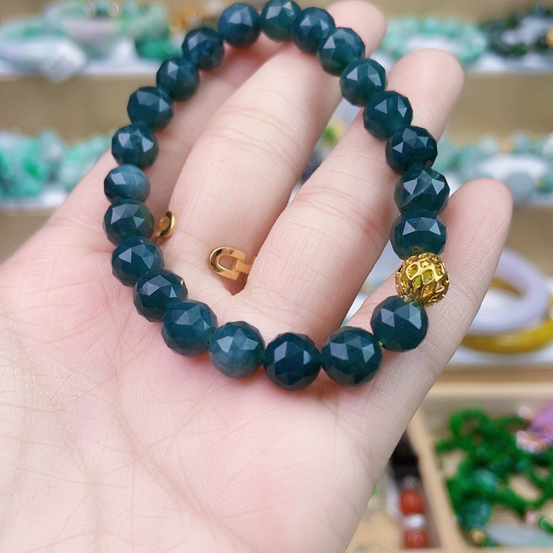 翡翠未镶嵌手链手链