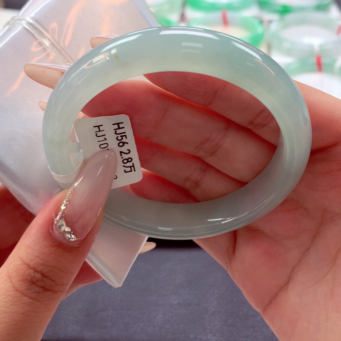 翡翠手镯未镶嵌22（27号）