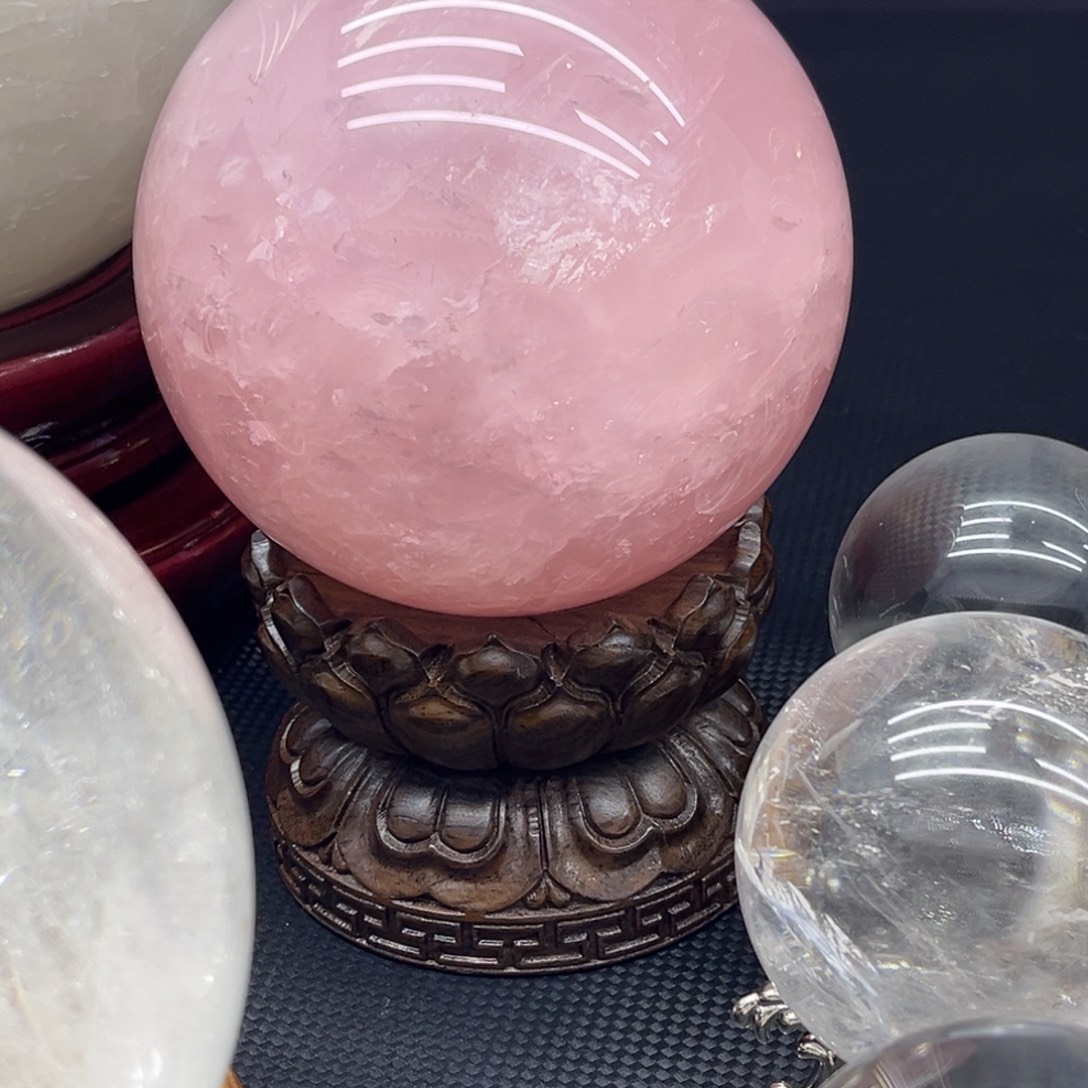 水晶未镶嵌珠宝半成品13公分