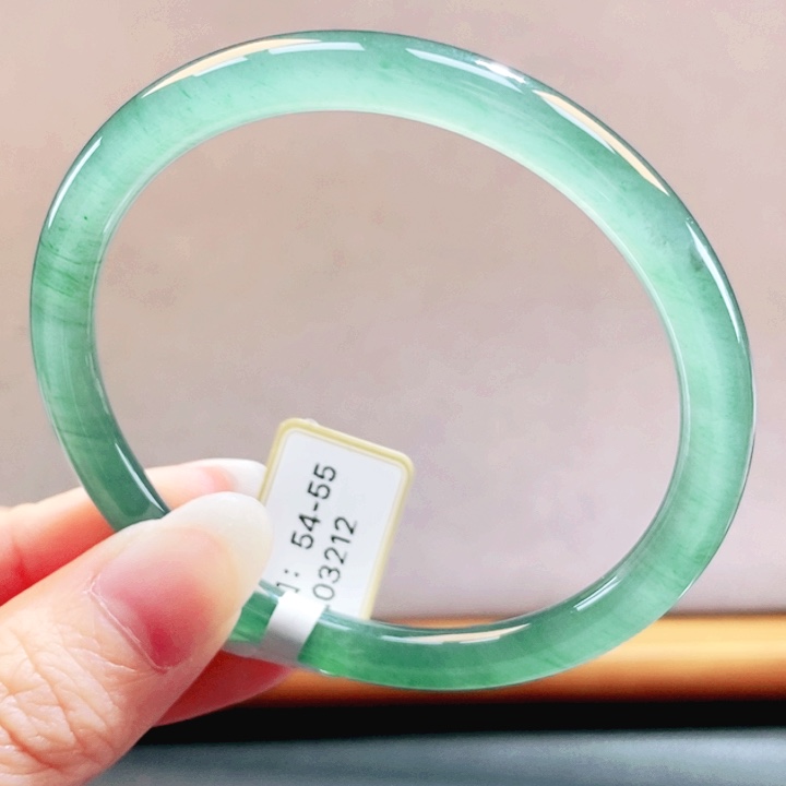 翡翠未镶嵌手镯翡翠手镯30