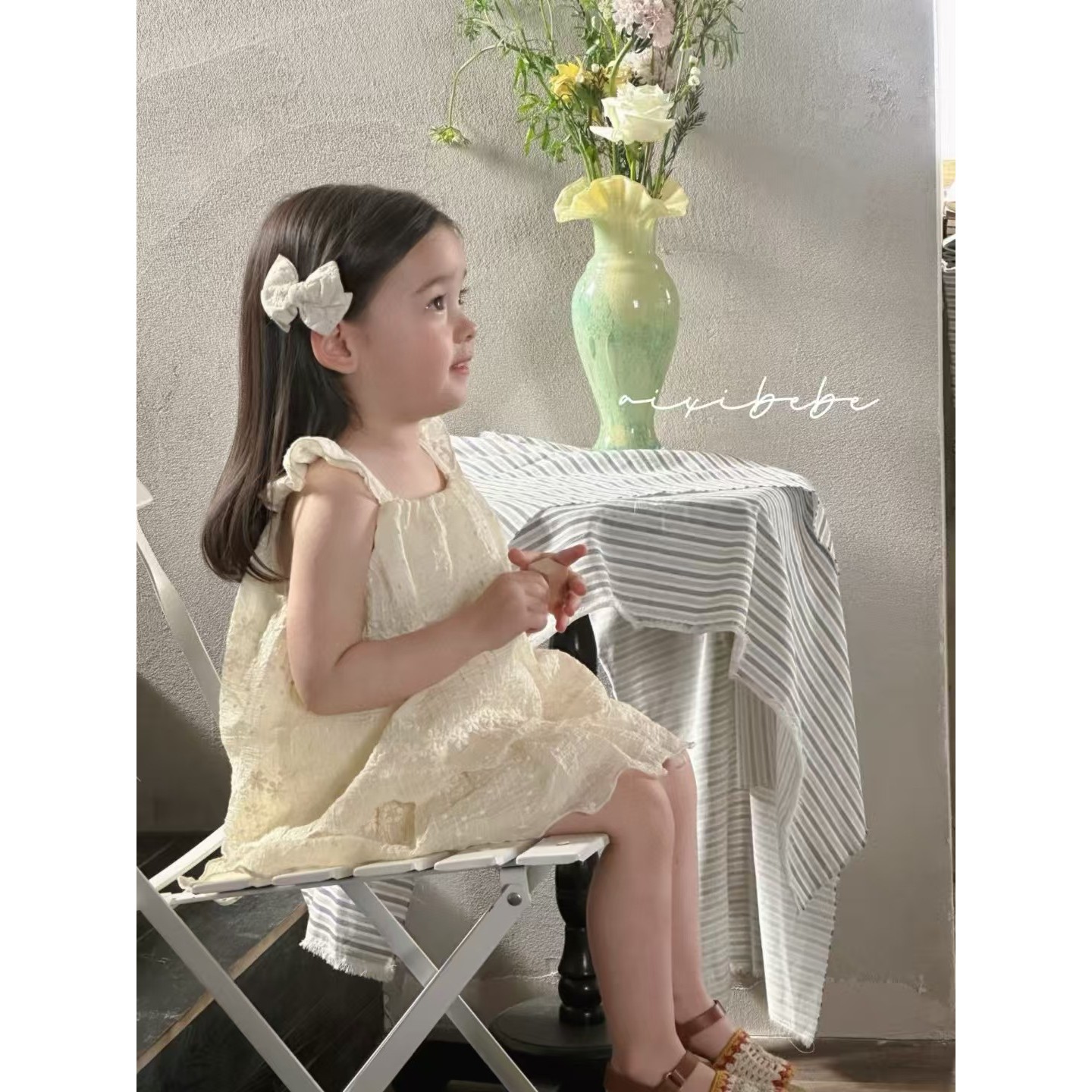 【NO退NO换】欢宝4店-爱喜-2025夏-编码0067-1583-刺绣套装