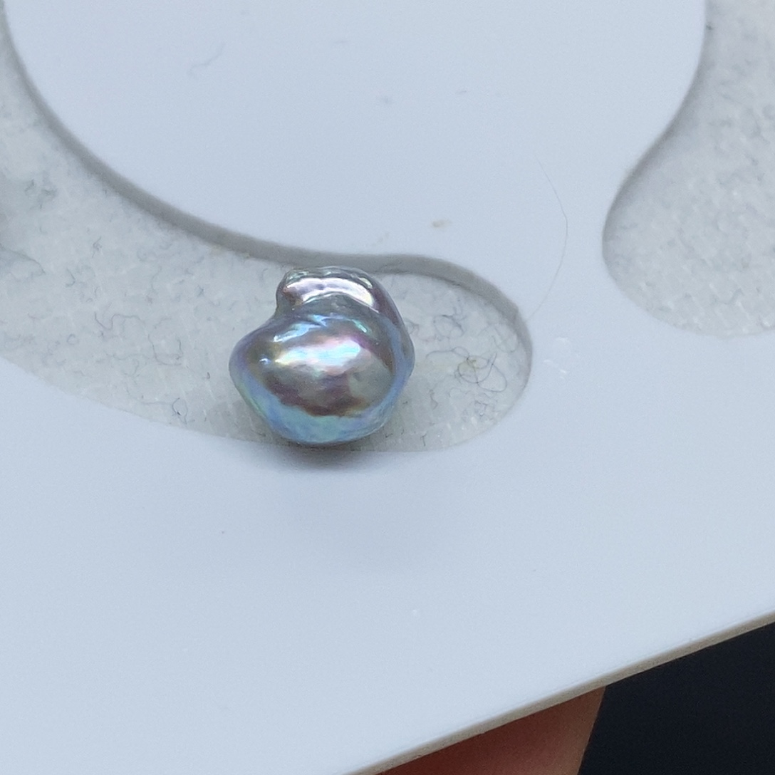 未镶嵌炫彩真多麻巴单颗8➕特价不退换海水珍珠