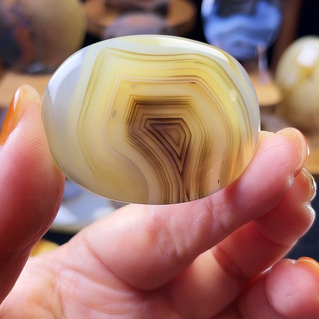 玛瑙/玉髓未镶嵌吊坠