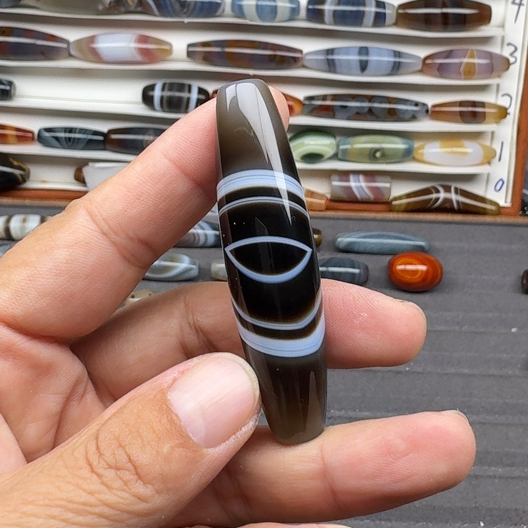 天***输玛瑙/玉髓合金珠宝半成品