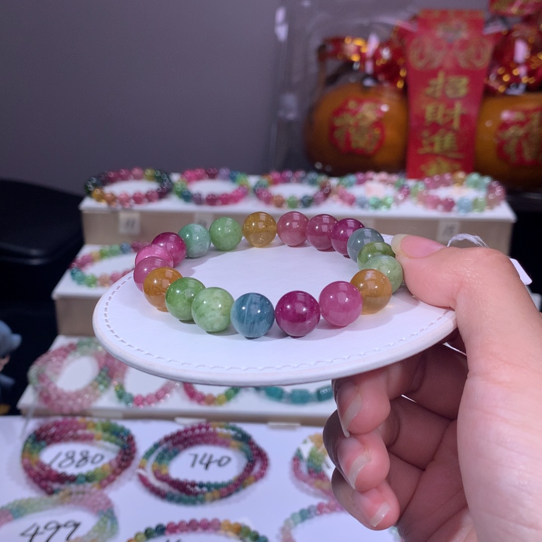 碧玺手链未镶嵌碧玺