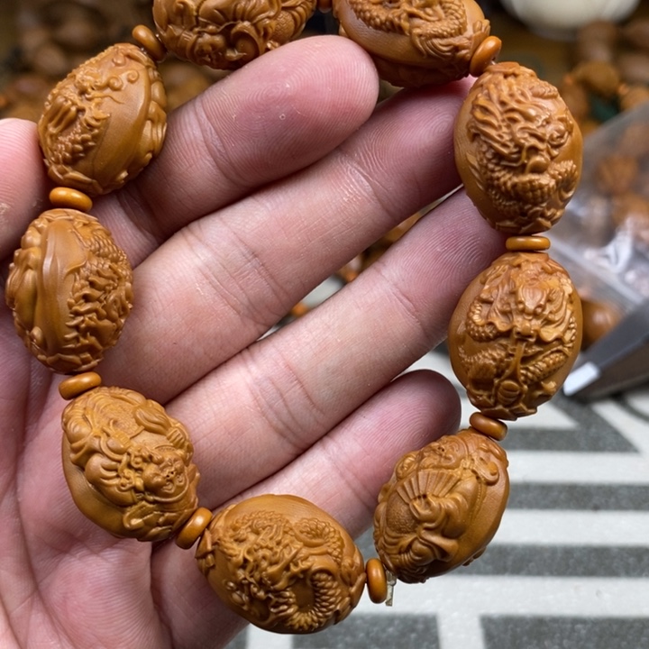 手串/手链橄榄核橄榄核雕工艺手串