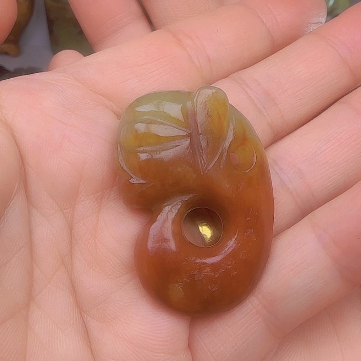 和田玉吊坠(不含链)未镶嵌