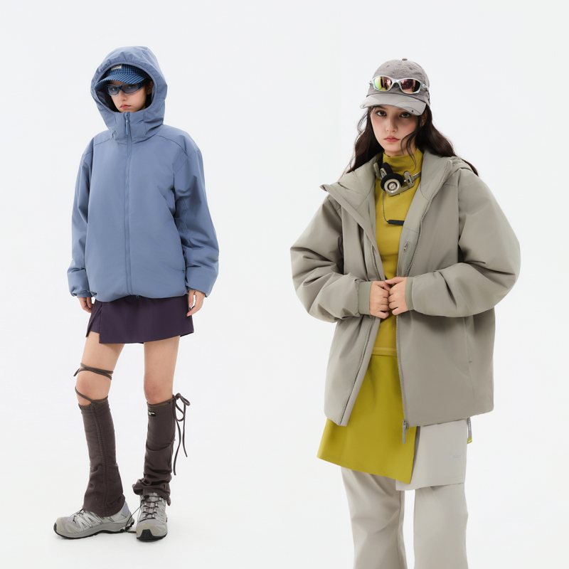 （现货）秋冬户外多巴胺超轻御寒科技轻量化棉服夹克