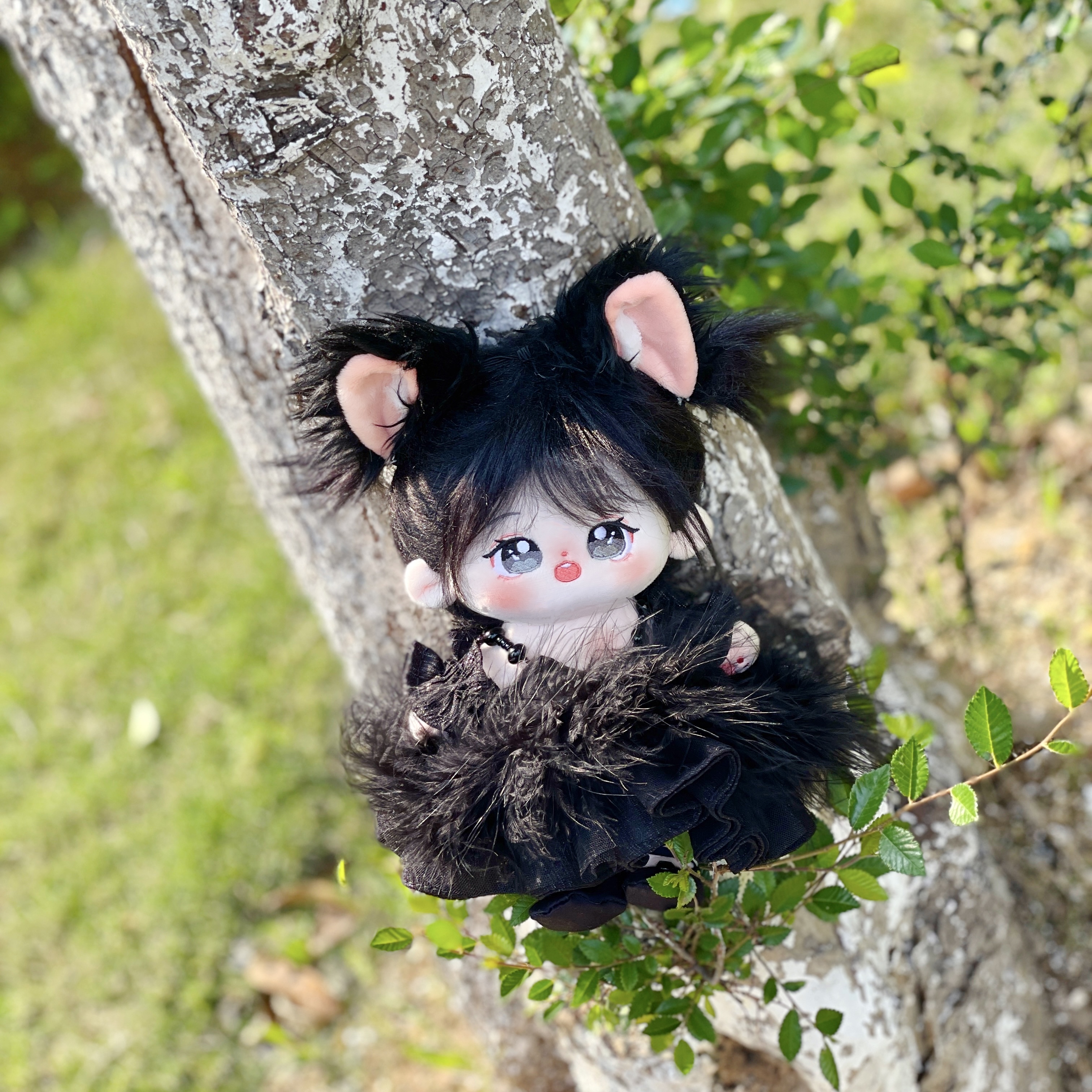 棉花娃娃现货慕汐原创正版女生生日礼物毛绒玩具可爱玩偶公仔