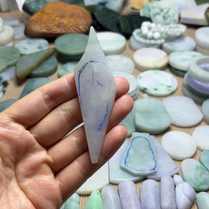 定制翡翠未镶嵌A货