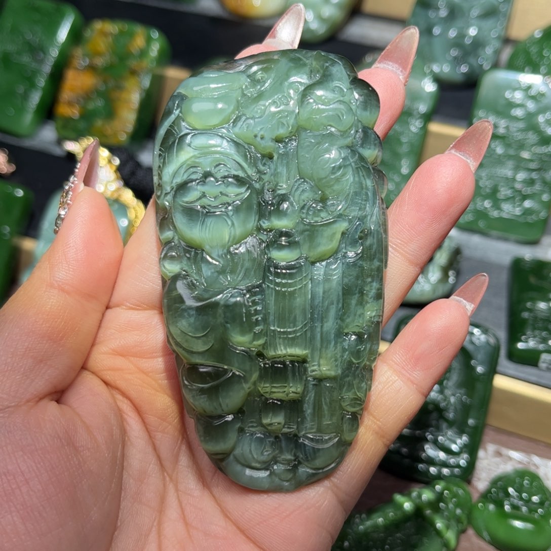 和田玉挂件未镶嵌