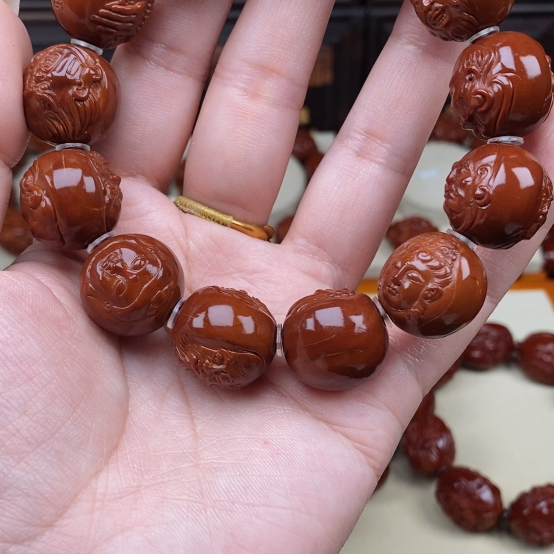 橄榄核吊坠人****桑橄榄核正圆